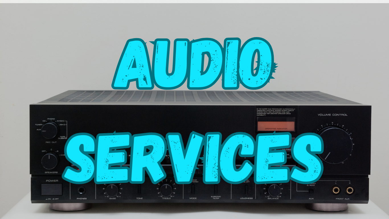 Audio Services for home theaters or any audio in colorado Springs